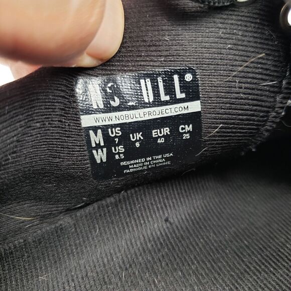 NOBULL Shoes Women's 8.5 US Gray  Low Top Superfabric Athletic Shoes Gym Workout - Picture 8 of 8